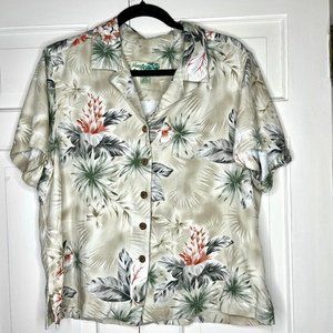 Vintage Havana Jack’s Cafe‎ Hawaiian Shirt Top Sz XL